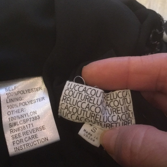 Lucca Couture Black Meadow Jumpsuit Ditzy Floral Print Lined Size S Pant Romper - Picture 10 of 10